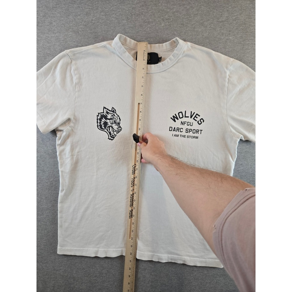 Darc Sport Wolves NFGU T-Shirt Mens L White Graphic Ltd Edition 541/1000 Gym - Picture 7 of 9